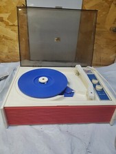 Vintage 60 s Vanity Fair Record Player Model 203 Original 3 Speed By Solid State