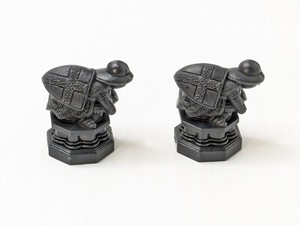 Set Of 2 Mattel Harry Potter Wizard Chess Set BLACK PAWN Replacement Pieces