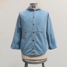 Vintage 70s Levis Denim Hoody Jacket Size S M