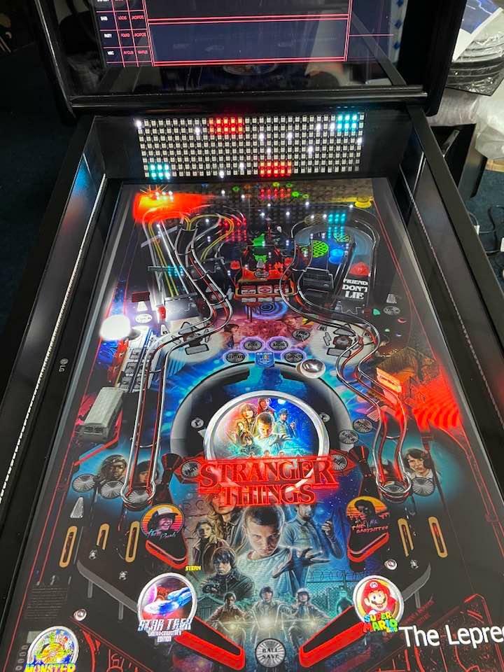 Virtual Pinball Machine + Legs + Shooter + Graphics + 544 LEDS
