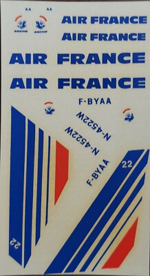 1/144 - TRANSFERS L'AVION DECAL - AIR FRANCE AIRLINES - BOEING 737-200 - 144-A3