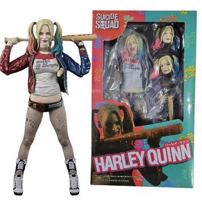 SHF Suicide Squad Harley Quinn PVC Action Figure Collectibles Toys 