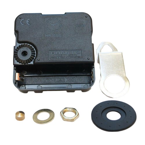 1Set Funkgesteuerter DCF-Quarzuhr-Uhrwerk Schwarz Zeiger Reparatur - - Picture 9 of 11