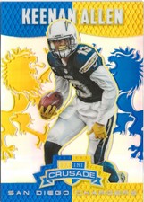 2014 Panini Rookies & Stars Keenan Allen Crusade Silver Prizm SP Chargers
