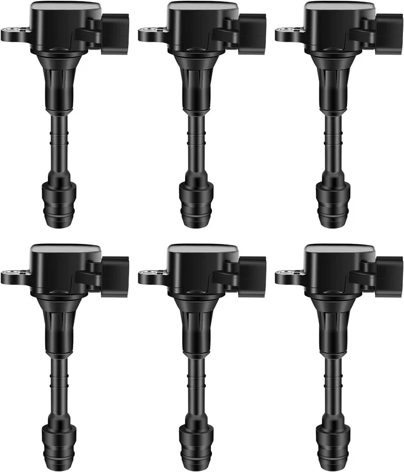 6x bujías NGK y 6x bobina de encendido para 05-19 Nissan Frontier Xterra Foto 2 de 4