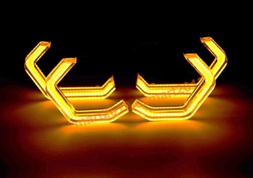 for BMW E90 E91 E92 E93 M3 05-12 Switchback LED halo ring Crystal angel eye DRL - Picture 12 of 18
