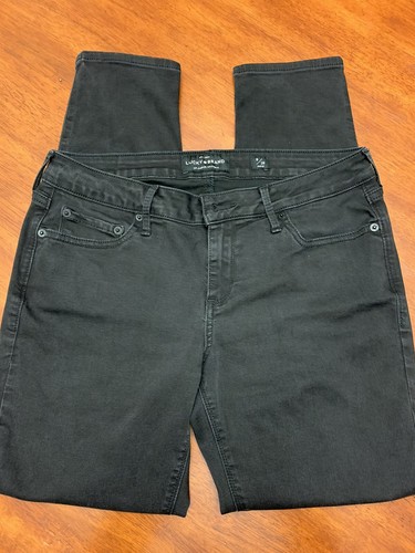 Lucky Brand Black Skinny Ankle Jeans 8 - Picture 4 of 4