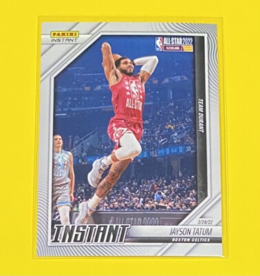 2021-22 Panini Instant Jayson Tatum NBA ALL-STARS 1/381 SP Team Durant #4  
