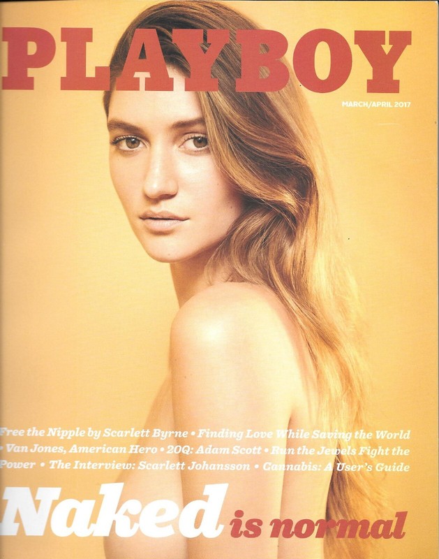Playboy Magazine March April 2017 Elizabeth Victoria Elam Nina Marie Daniele