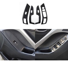 Abs Carbon Fiber Interior Window Lift Cover Trim For Hyundai Elantra 2012-2016 Abs Carbon Fiber Interior Window Lift Cover Trim For Hyundai Elantra 2012-2016