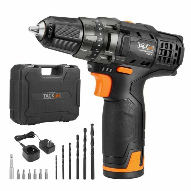 Cordless Drill Tacklife Impact Driver TACKLIFE 20V Cordless Drill