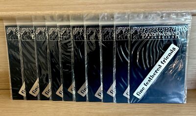 LOT 10 DREAMWEAVER STENCILS FINE FEATHERED FRIENDS LM2009 - METAL STENCIL  - NEW