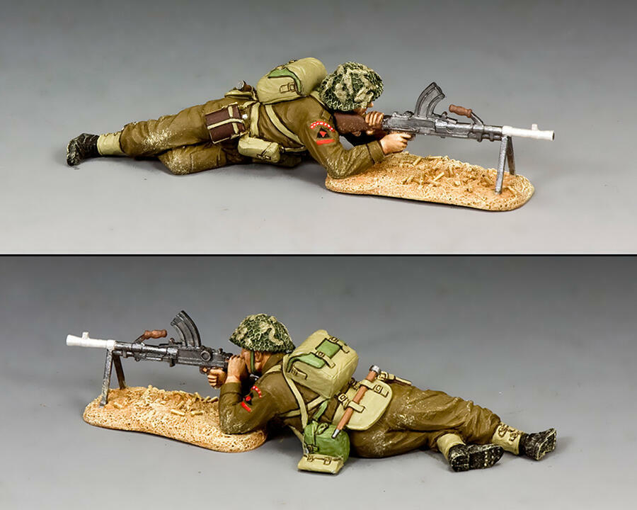 KING AND COUNTRY Advancing BAR Gunner - BBA063 (im Ruhestand) EUR 75,26 - DE