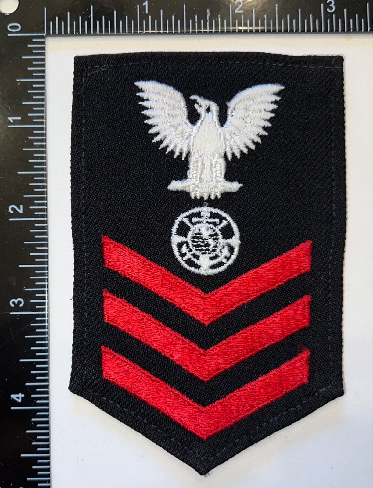 Ps Rate Patch USN Navy FEMALE Religious Program Specialist Petty Officer 1st Class ...