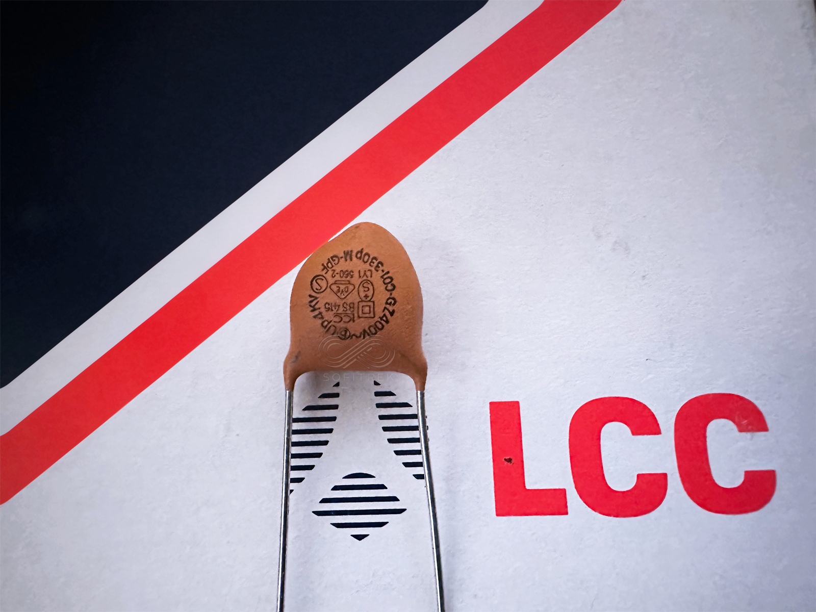 10X GZ 331M LCC THOMSON 330pF 0.33nF 4kV 400VAC Ceramic Capacitor High Voltage