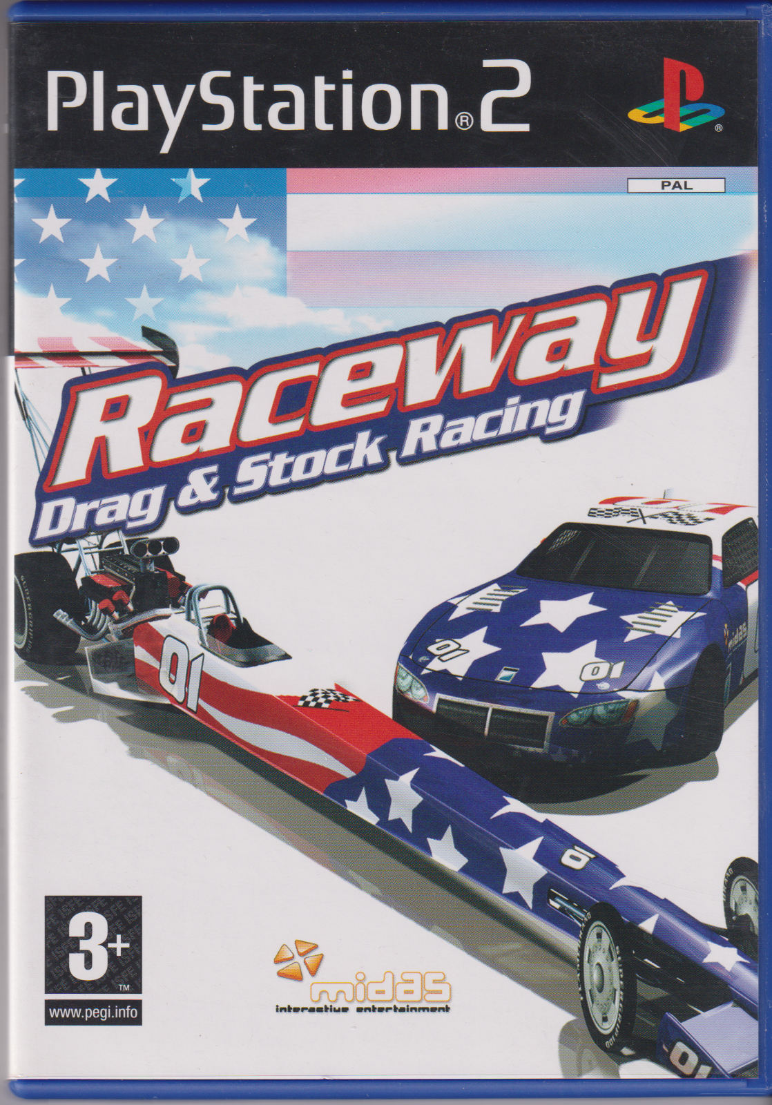 Raceway: Drag & Stock Racing (Sony PlayStation 2) Game ... 2006 ****