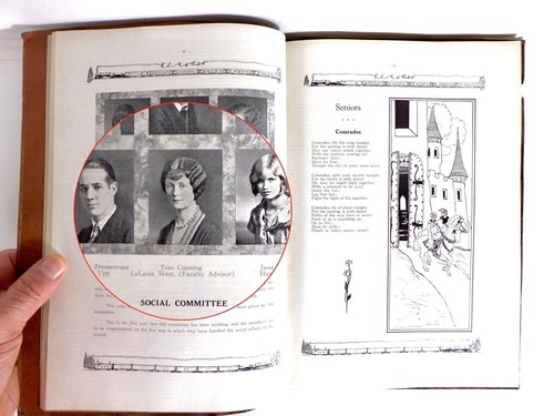 Klamath County High School (Oregon) "El Rodeo" Yearbooks, 1926 & 1928 Debb Potts - Picture 3 of 12