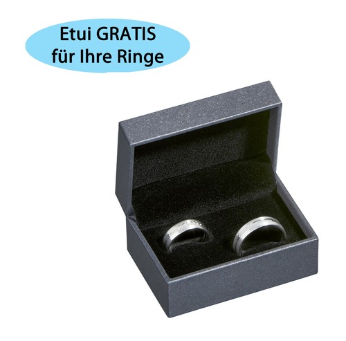 Paar Ringe Freundschaftsringe Partnerringe Verlobungsringe Ehering Silber 925 - Bild 6 von 7