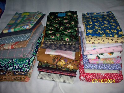 COTTON QUILTING FABRIC VINTAGE! - UNBRANDED - U-PICK 1