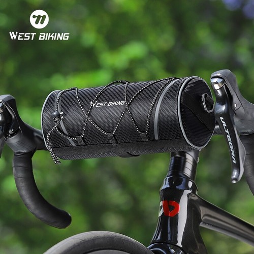 Fahrrad Lenkertasche Fahrrad Fronttasche Schultertasche Aufbewahrungstasche Schwarz 2L - Bild 9 von 14