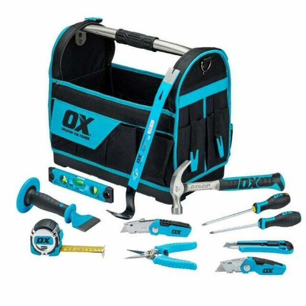 OX OXCD3 Set Complete Exclusive Builders Bag with Tools Black/Blue for sale online eBay