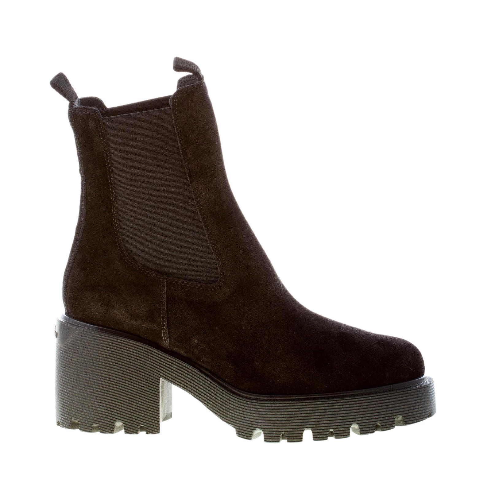 Ботинки челси HOGAN damen schuhe H584 из замши schwarz stiefelette на платформе absatz 7