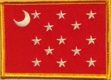 GENERAL VAN DORN  CONFEDERATE  PATCH - REBEL - DIXIE - CIVIL WAR VEST PATCH