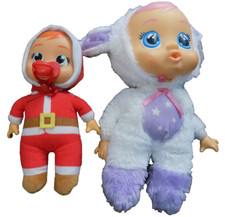 Lote Cry Babies Goodnight Coney Muñeca Luces Lágrimas Dulce Cuna Navidad Abrazo