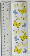 Mrs Grossman SOARING BUTTERFLIES - 1 Strip of LIMITED RELEASE Stickers