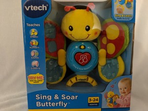 vtech sing & soar butterfly