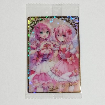To Love Ru Darkness wafer Card SR Lala Satalin Deviluke Momo Belia Deviluke