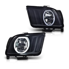 LED DRL Headlights Assembly Ford Mustang 2005-2009 FO2502231 FO2503231
