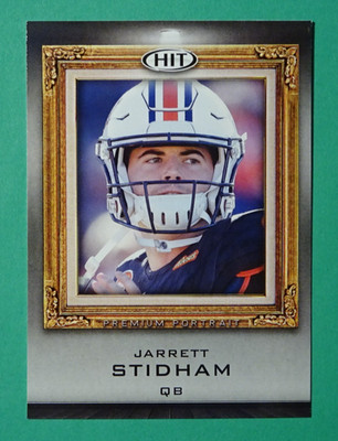 2019 Sage Hit JARRETT STIDHAM Premium Portrait #PP-03 Rookie insert, now Broncos