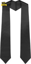 Plain Graduation Stole for Unisex Adults, Graduation Sash Honor Stoles for Acade