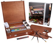 ROYAL TALENS Van Gogh Holzkoffer-Set Ölfarbe...