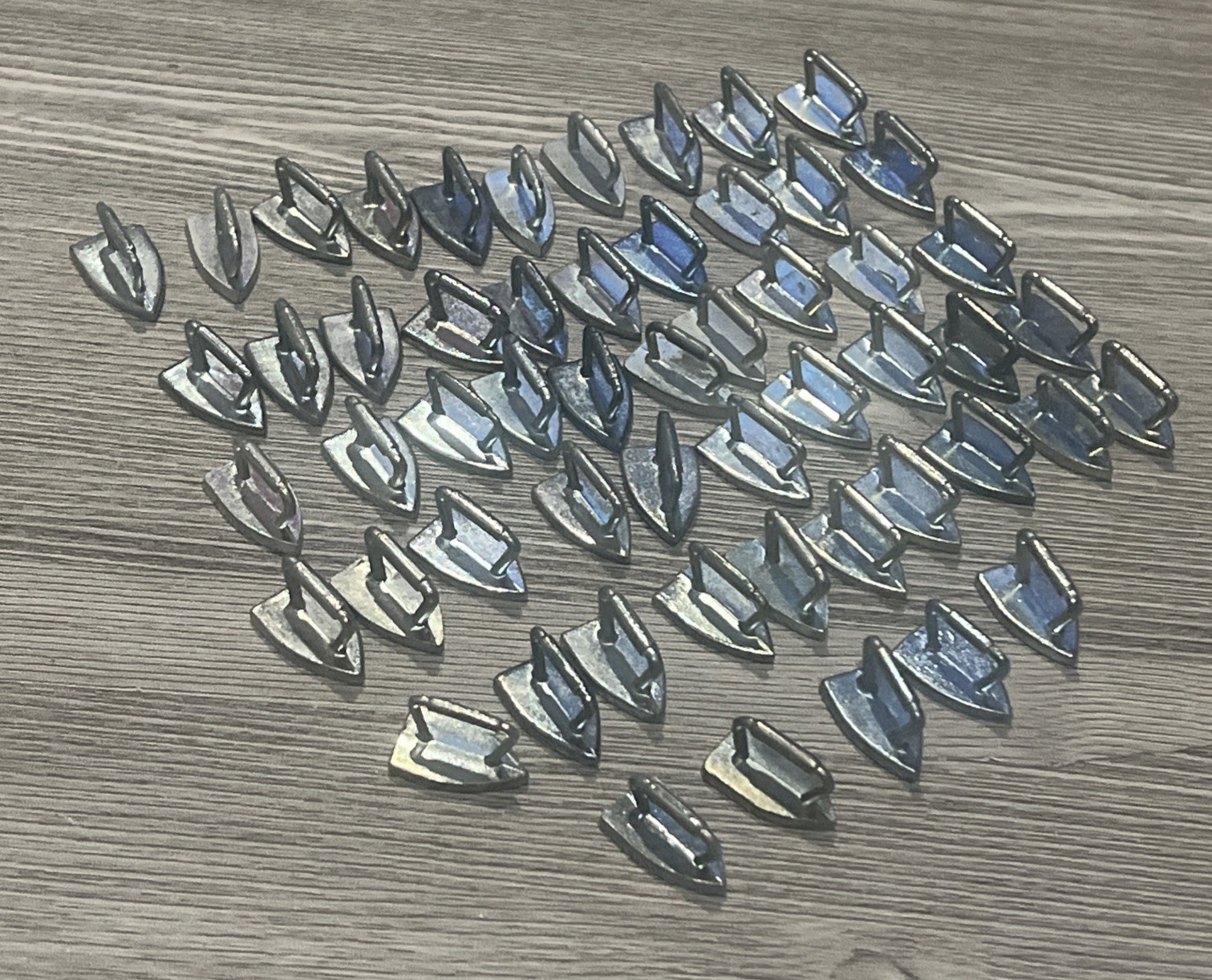 Huge Lot of 55 Monopoly Iron Tokens Standard Basic Movers - FREE SHIP!