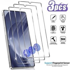 3 Pack Tempered Glass Screen Protector For Samsung Galaxy S25 Ultra S24 Plus S24