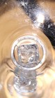 Fostoria Holly Water Wine Goblets 7 7/8" Tall Lot of 2 Clear Crystal Glass — photo 9
