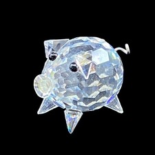 Swarovski 010028 Pig Mini 1982 Retired Max Schreck Barnyard Friends