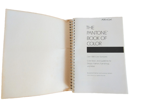 Pantone Book of Color Educational Edition Copyright 1990 - Picture 2 of 8