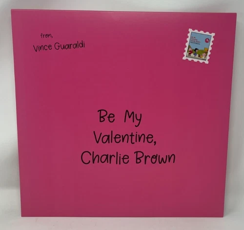 Vince Guaraldi - "Be My Valentine Charlie Brown" 2026 Heart Shaped LP NEW/SEALED