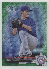 2017 Bowman Chrome Prospects Mega Box Green Refractor 14/99 Francisco Rios 2sc