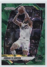 2024-25 Panini Prizm Green Ice Prizm Jordan Clarkson #3 11nu