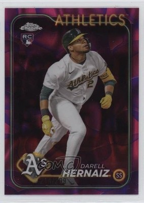 2024 Topps Chrome Update /299 Darell Hernaiz #USC21 Rookie RC 0lc5