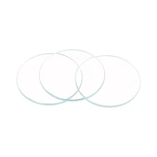 8Pcs, 20mm Dia Watch Glass Crystal Lens Single Dome Round 1.6mm Edge Thickness