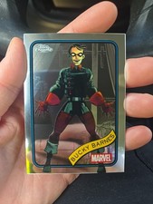 2025 Topps Chrome Marvel Base Cards Bucky Barnes #124