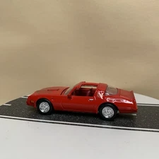 Racing Champions Mint Motor Trend #137 1978 Pontiac Trans Am T-Top Red 1:64 NM