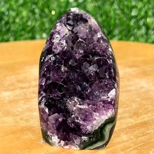 150G Natural Amethyst Geode Crystal Mineral Specimen Energy Healing Reiki