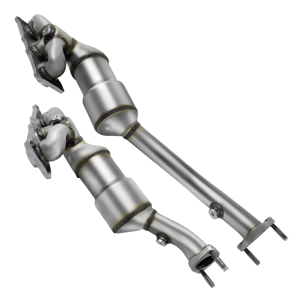 Front & Rear Manifold Converter For 2006-2007 BMW 525I 525XI 530I 530XI 3.0L Foto 3 de 4