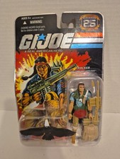 GI JOE 25TH ANNIVERSARY Tracker SPIRIT IRON-KNIFE & FREEDOM  2007  FOIL CARD